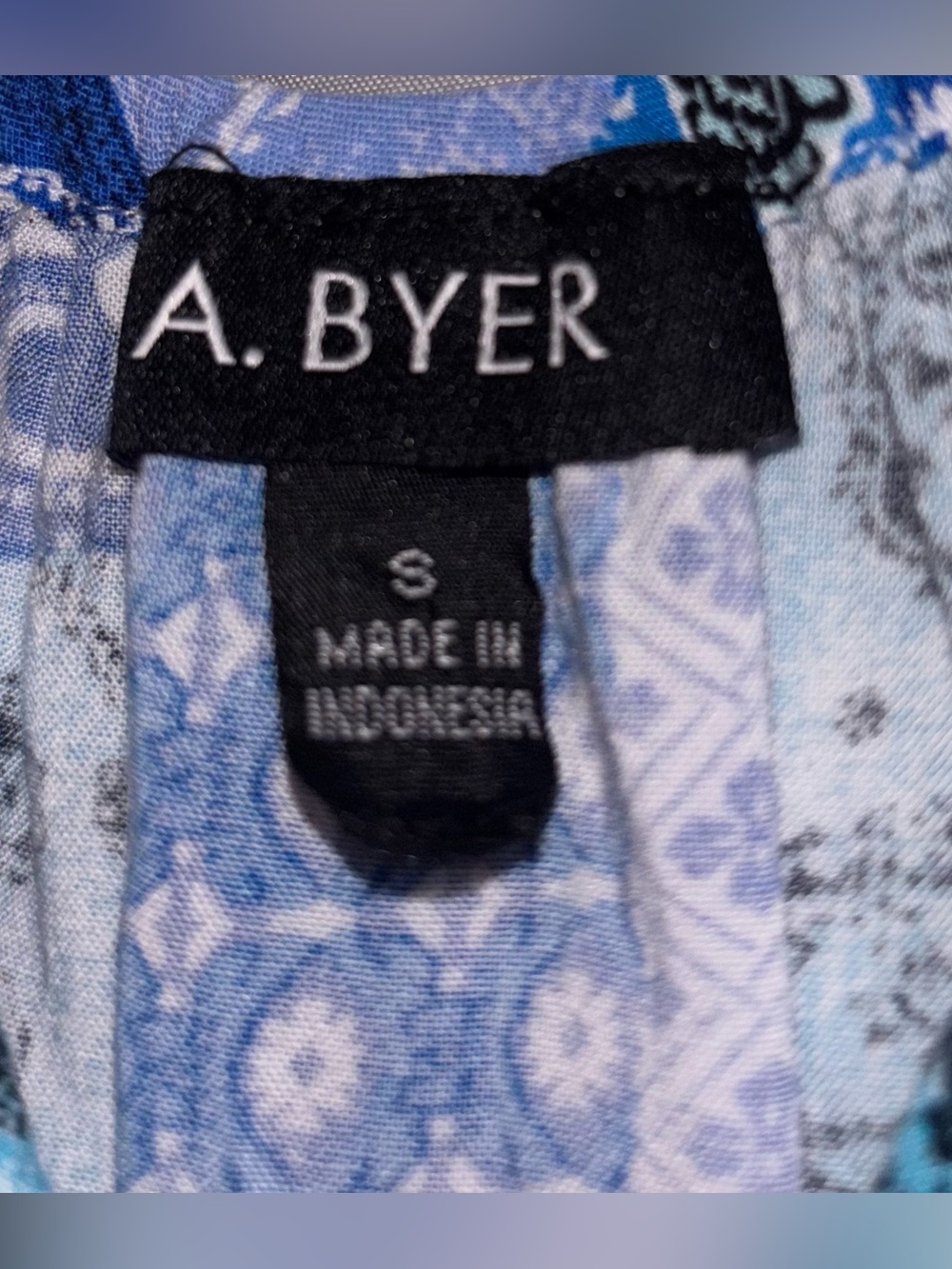 A.Byer Off-Shoulder Top with Lace Trim - Picture 3 of 5
